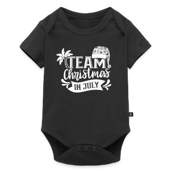 L’équipe Weihnachten Im Juli Noël en juillet Père Noël - Body à manches courtes Premium Bébé - noir - Devant