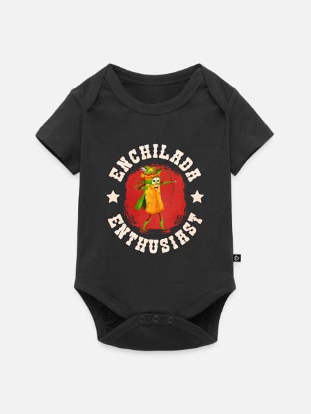 Enchilada Enthusiasten - Baby Premium Kurzarmbody - Schwarz