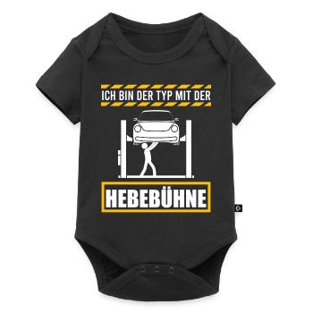 KFZ Mechaniker Auto Tuning, Racing Car, Techniker - Baby Premium Kurzarmbody - Schwarz - Vorne
