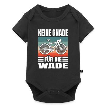 Rennrad Radsport Keine Gnade Wade Rennradfahrer - Baby Premium Kurzarmbody - Schwarz - Vorne