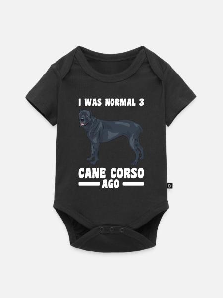 Cane Corso - Baby Premium Kurzarmbody - Schwarz