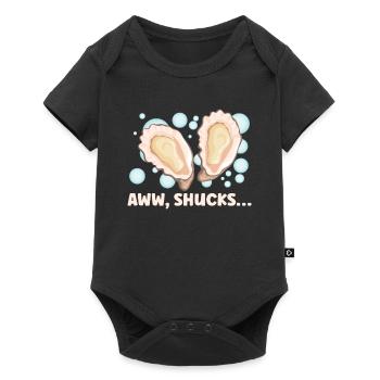 Oyster Lovers Funny Oyster Oyster Shucker - Baby Premium short-sleeve bodysuit - black - Front