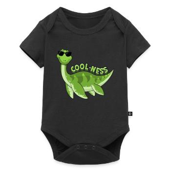 lochlochlochness geschenkidee geschenk - Baby Premium Kurzarmbody - Schwarz - Vorne