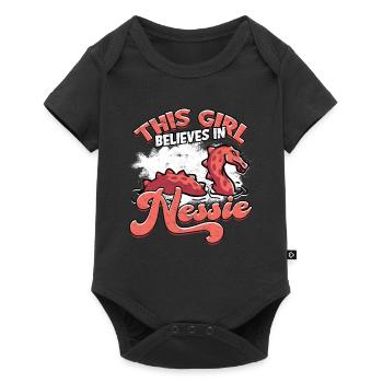 lochlochlochness geschenkidee geschenk - Baby Premium Kurzarmbody - Schwarz - Vorne