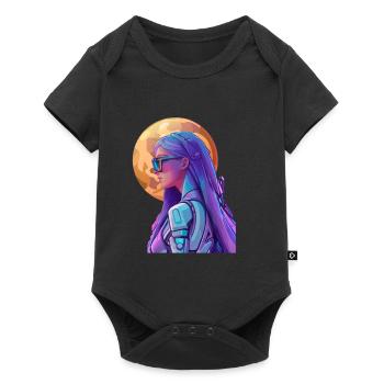 Chasseur spatial 3 - Body à manches courtes Premium Bébé - noir - Devant
