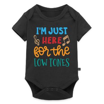 Fassoon, oboe, clarinet, music teacher - Baby Premium short-sleeve bodysuit - black - Front
