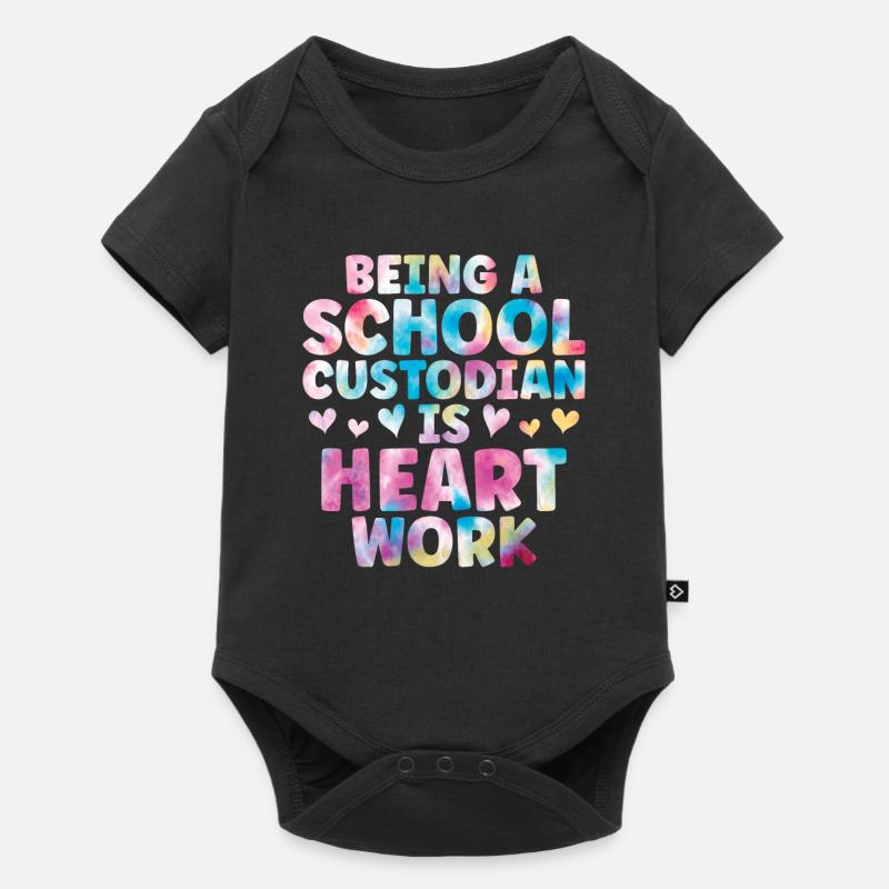 Responsables de l’école - Body à manches courtes Premium Bébé - noir