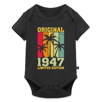 Original limited edition of 1947 - Baby Premium short-sleeve bodysuit - black - Front