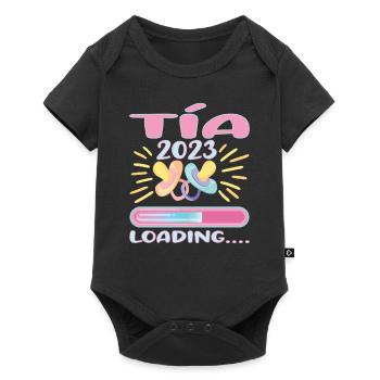 Tía 2023 Loading - Baby Premium short-sleeve bodysuit - black - Front