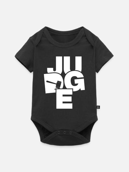 Berufsarbeitsarbeit - Richter - Baby Premium Kurzarmbody - Schwarz