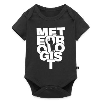 Beruf Meteorologie - Meteorologe - Baby Premium Kurzarmbody - Schwarz - Vorne