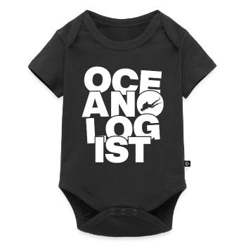 Beruf Ozeanologie Beruf - Oceonologe - Baby Premium Kurzarmbody - Schwarz - Vorne