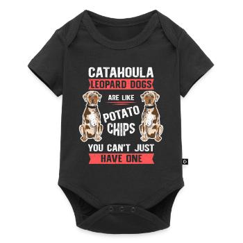 Catahoula Leopard Dog Dog Dog Dog Owner Gift - Baby Premium short-sleeve bodysuit - black - Front