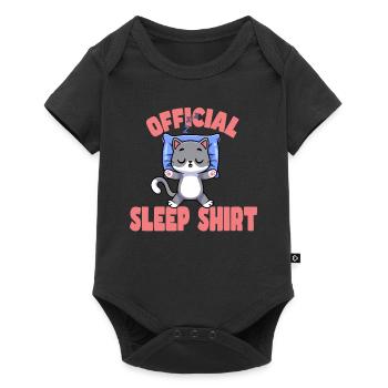 Good night - Baby Premium short-sleeve bodysuit - black - Front