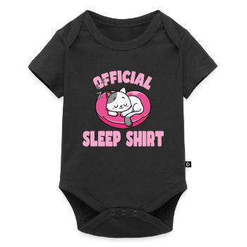 Good night - Baby Premium short-sleeve bodysuit - black - Front