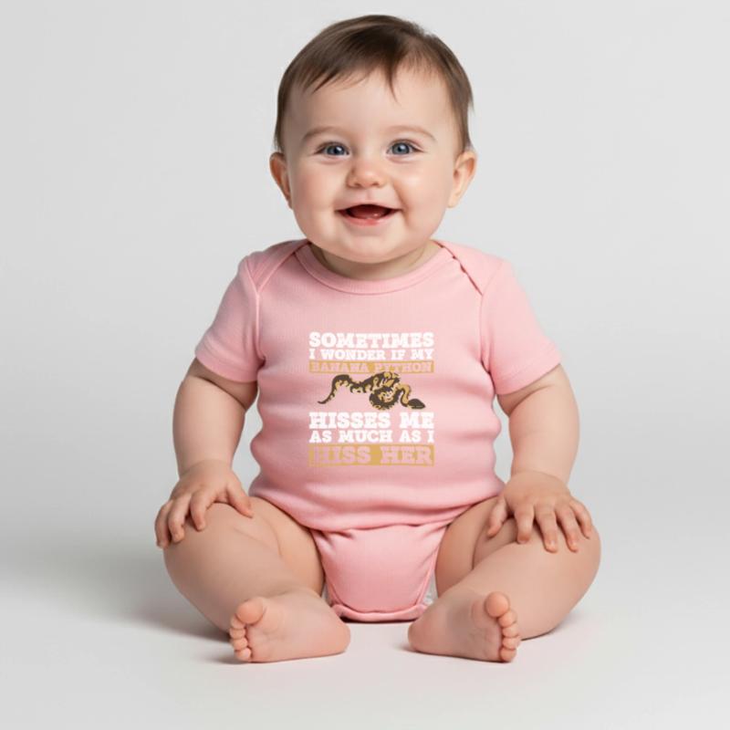 Bananenkugel Python Königsphython Baby Premium Kurzarmbody