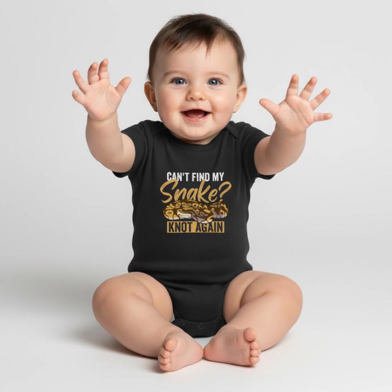 Königspython Ball Python Baby Premium short-sleeve bodysuit