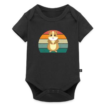 Rodents Rodents Hamster Rat Mouse Squirrel - Baby Premium short-sleeve bodysuit - black - Front