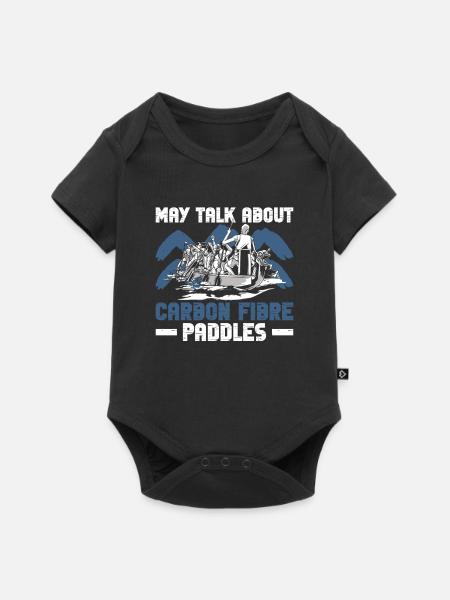 Drachenboot Und Drachenbootmannschaft - Baby Premium Kurzarmbody - Schwarz