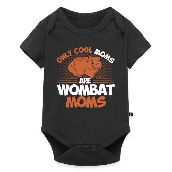 Australia Outback Wombat Lovers Wombats Gegesche - Baby Premium short-sleeve bodysuit - black - Front