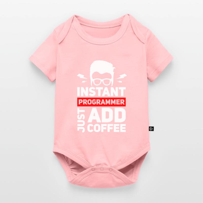 Funny Programmer's Coffee for Coder Baby Premium short-sleeve bodysuit