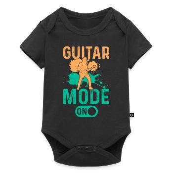 Weekend Mode On - Bass Guitar Player Bass Guitaris - Baby Premium Kurzarmbody - Schwarz - Vorne