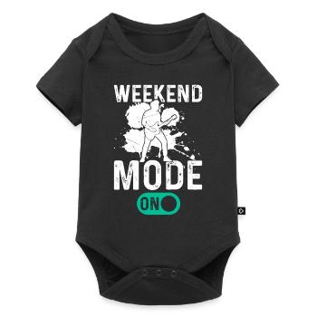 Bass Guitarist Bass Guitar Player - Weekend Mode O - Baby Premium Kurzarmbody - Schwarz - Vorne