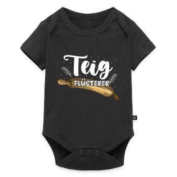 Sanitäter & Sani I Rettungsdienst I Notarzt - Baby Premium Kurzarmbody - Schwarz - Vorne
