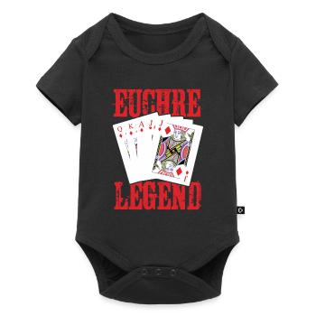 Euchre Legend Euchre Jeu de cartes Euchre - Body à manches courtes Premium Bébé - noir - Devant
