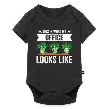 This Is What My Office Looks Like - Baby Premium short-sleeve bodysuit - black - Front