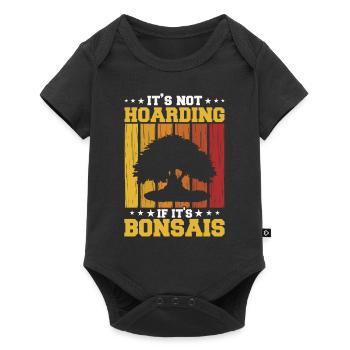 Bonsai Tree Gift Japan Bonsai Garden - Baby Premium short-sleeve bodysuit - black - Front