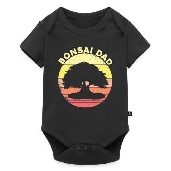 Bonsai Tree Gift Japan Bonsai Garden - Baby Premium short-sleeve bodysuit - black - Front
