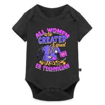 Emergency Department Nurse Hospital Hospitals - Baby Premium short-sleeve bodysuit - black - Front