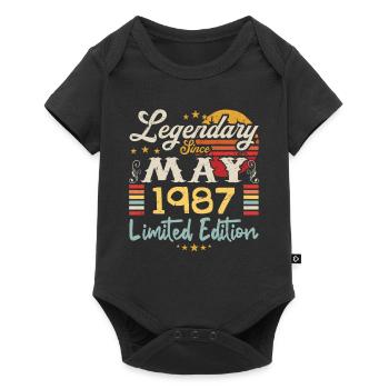 Legendary since May 1987 Limited Edition - Body à manches courtes Premium Bébé - noir - Devant