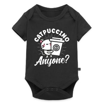 Chat Parents Chat Chat Maman Cadeau - Body à manches courtes Premium Bébé - noir - Devant