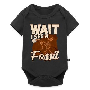 archéologue archéologie cadeau idée cadeau archés - Body à manches courtes Premium Bébé - noir - Devant