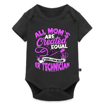 Emergency Department Nurse Hospital Hospitals - Baby Premium short-sleeve bodysuit - black - Front