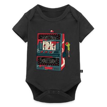 Zombie Hand Poker Zombie Hand Poker Inspiration sp - Baby Premium Kurzarmbody - Schwarz - Vorne