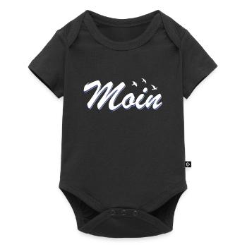 Moin - Baby Premium short-sleeve bodysuit - black - Front