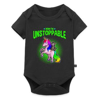 Opossum saying for animal lovers and possum - Baby Premium short-sleeve bodysuit - black - Front