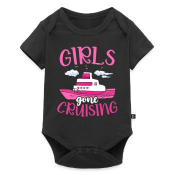 Girls Gone Cruising Cruise Ship Holiday - Baby Premium short-sleeve bodysuit - black - Front