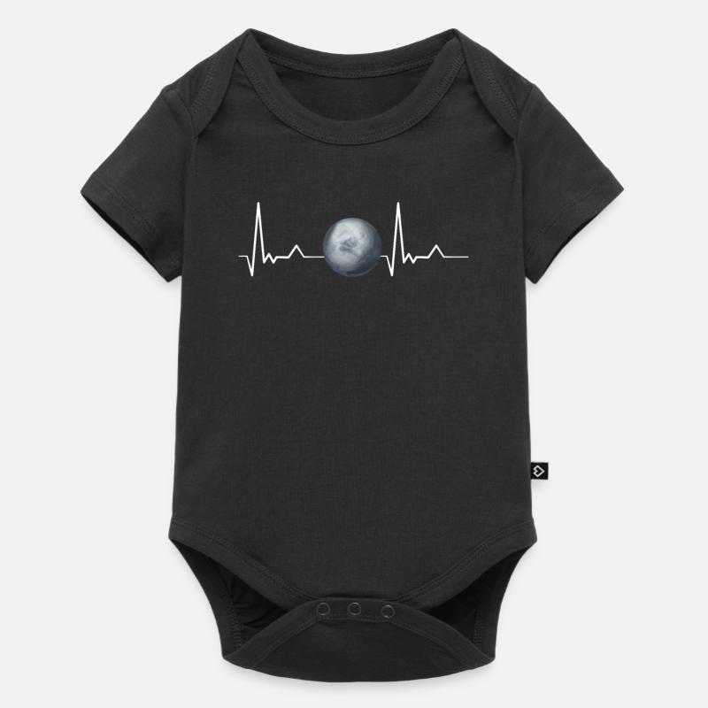 Pluto - Baby Premium Kurzarmbody - Schwarz