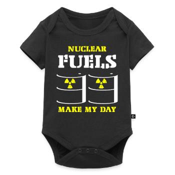 Nuclear Engineer, Nuclear Science, Science - Baby Premium short-sleeve bodysuit - black - Front