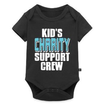 Kid’s Charity Support Crew Cool Retro Charity - Body à manches courtes Premium Bébé - noir - Devant