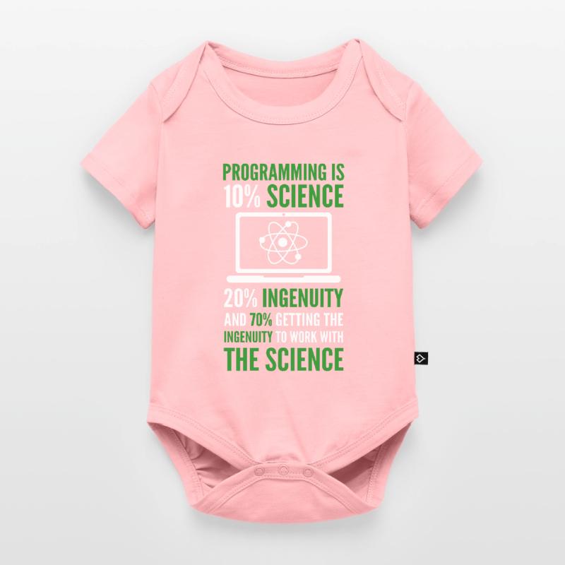 La programmation est Science Computer Developer Coding Body à manches courtes Premium Bébé