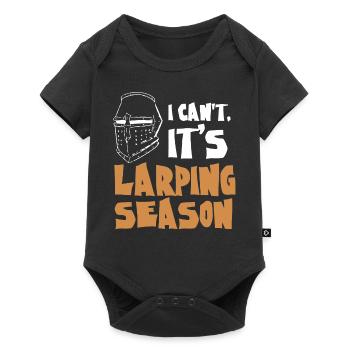 Larp, live-action role-playing game - Baby Premium short-sleeve bodysuit - black - Front