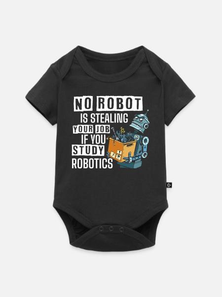 Robotik, Roboterbauer - Baby Premium Kurzarmbody - Schwarz