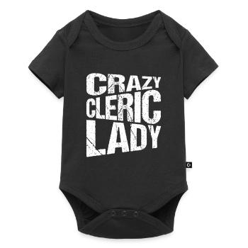 Larp Live Action Role Playing Crazy Cleric Lady - Baby Premium short-sleeve bodysuit - black - Front