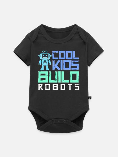 Robotik, Roboteringenieur - Baby Premium Kurzarmbody - Schwarz