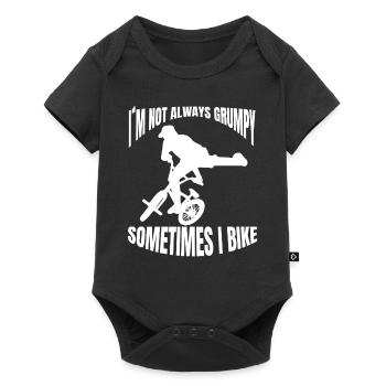 Cycling Mountainbike Cycling Cycling - Baby Premium short-sleeve bodysuit - black - Front